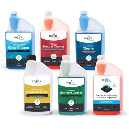 Zogics Clean Starter Pack, 32 oz, 6PK CLNStarterPack-6